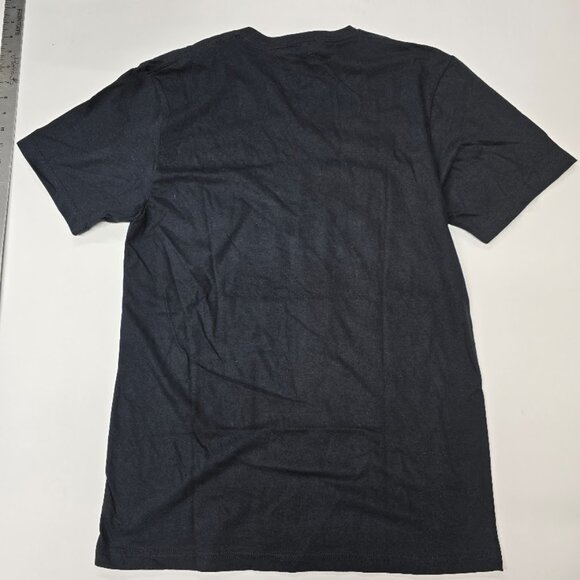 NWT Short Sleeve Black Cotton Pumpkin Patch V-neck Tee Medium - Picture 4 of 6